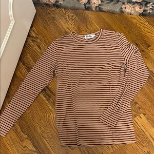 Rhythm Striped Long Sleeve Top